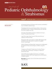 Journal Of Pediatric Opthalmology And Strabismus